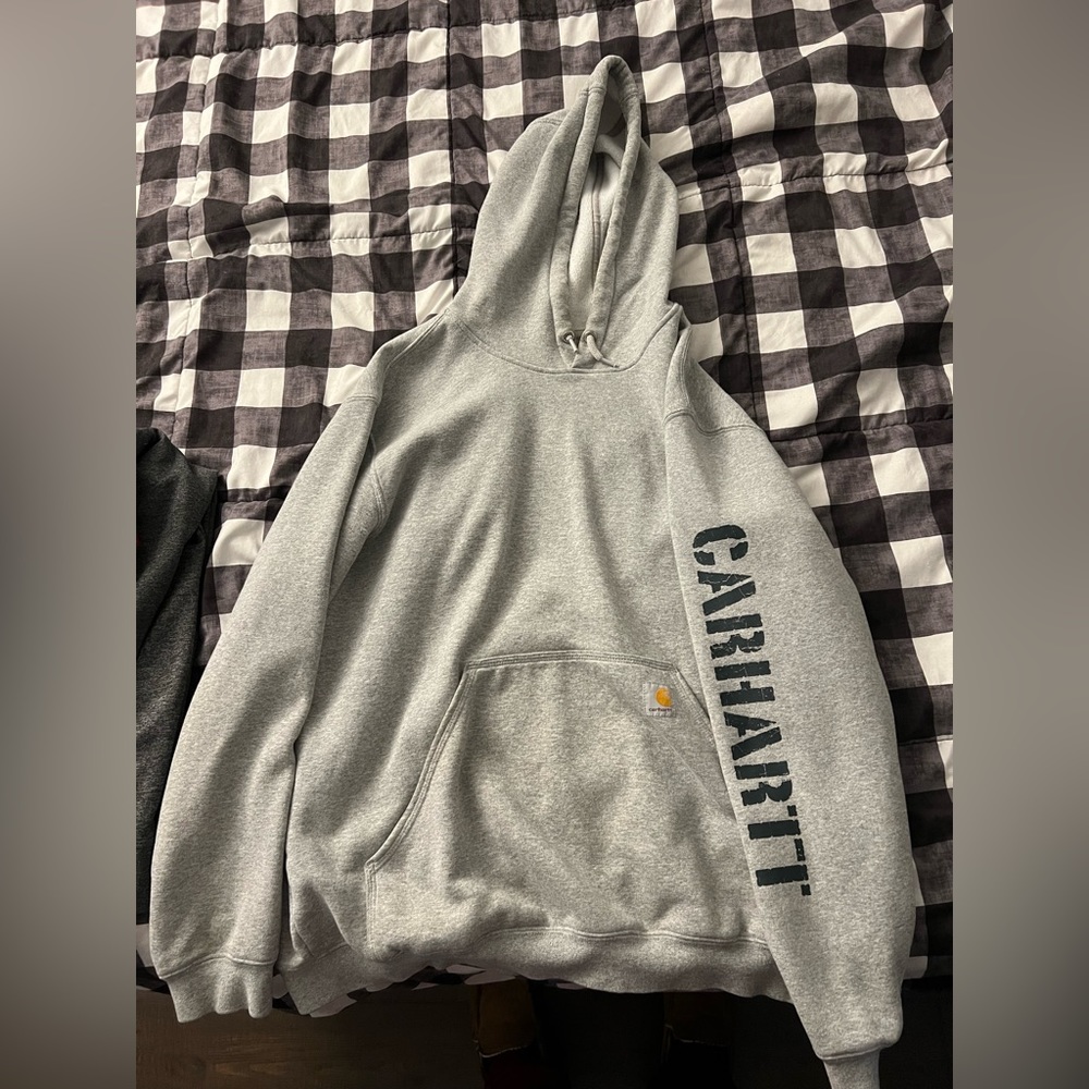 Carhartt hooded sweatshirt. Large.